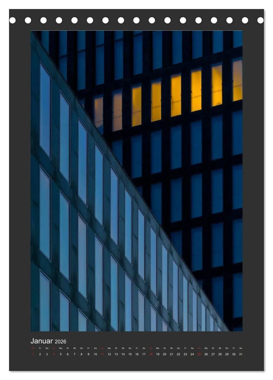Bild: 9783516678628 | Plakative Architektur (Tischkalender 2026 DIN A5 hoch), CALVENDO...