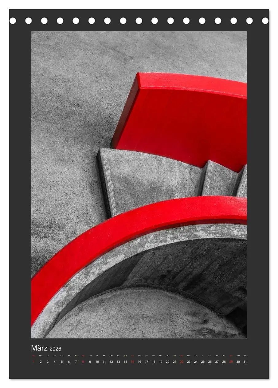 Bild: 9783516678628 | Plakative Architektur (Tischkalender 2026 DIN A5 hoch), CALVENDO...