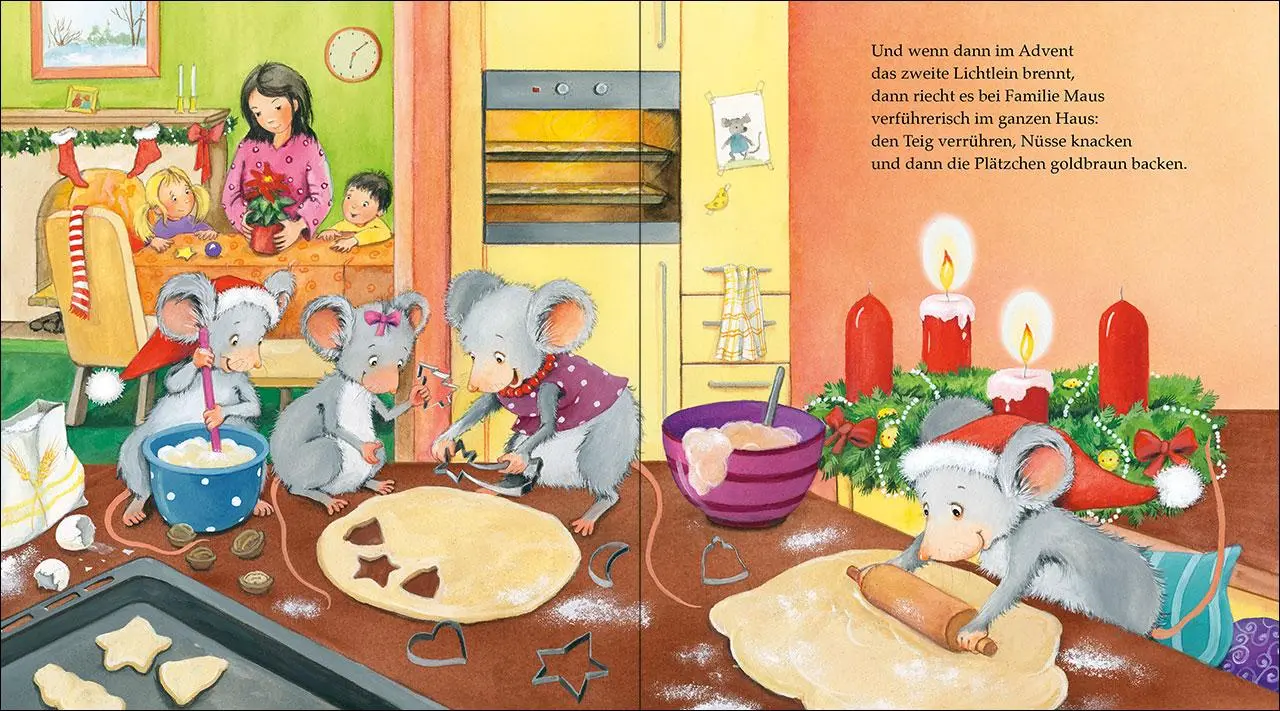 Bild: 9783743218628 | Wunderbare Weihnachten mit Familie Maus | Hans-Christian Schmidt