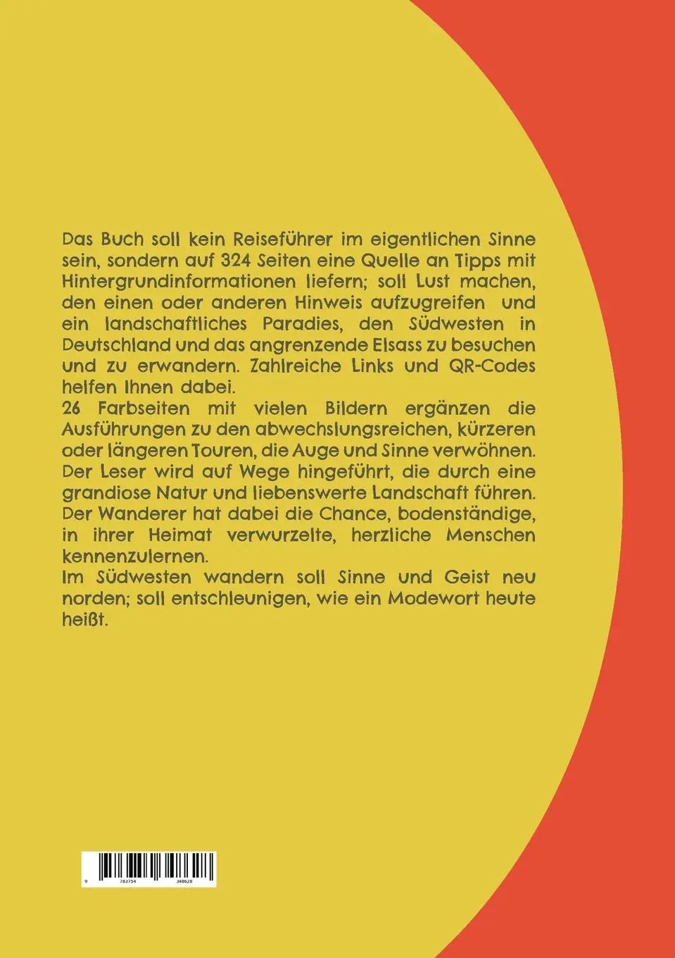 Rückseite: 9783754348628 | Zu Fuß dem Südwesten hautnah | Walter W. Braun | Taschenbuch | 324 S.