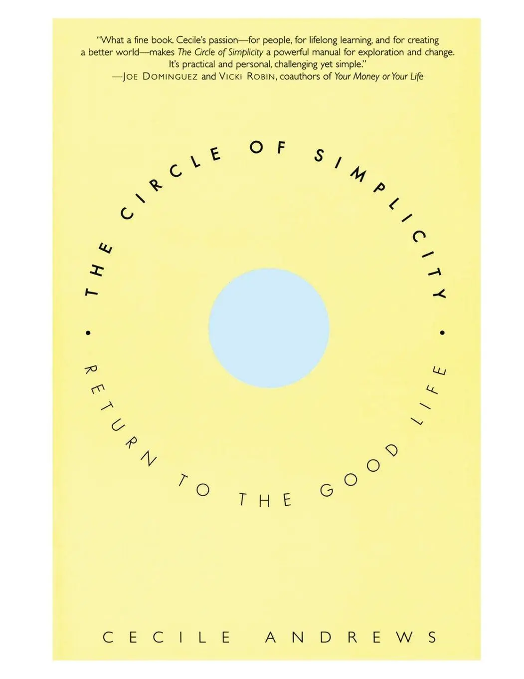 Cover: 9780060928728 | Circle of Simplicity | Return to the Good Life | Cecile Andrews | Buch