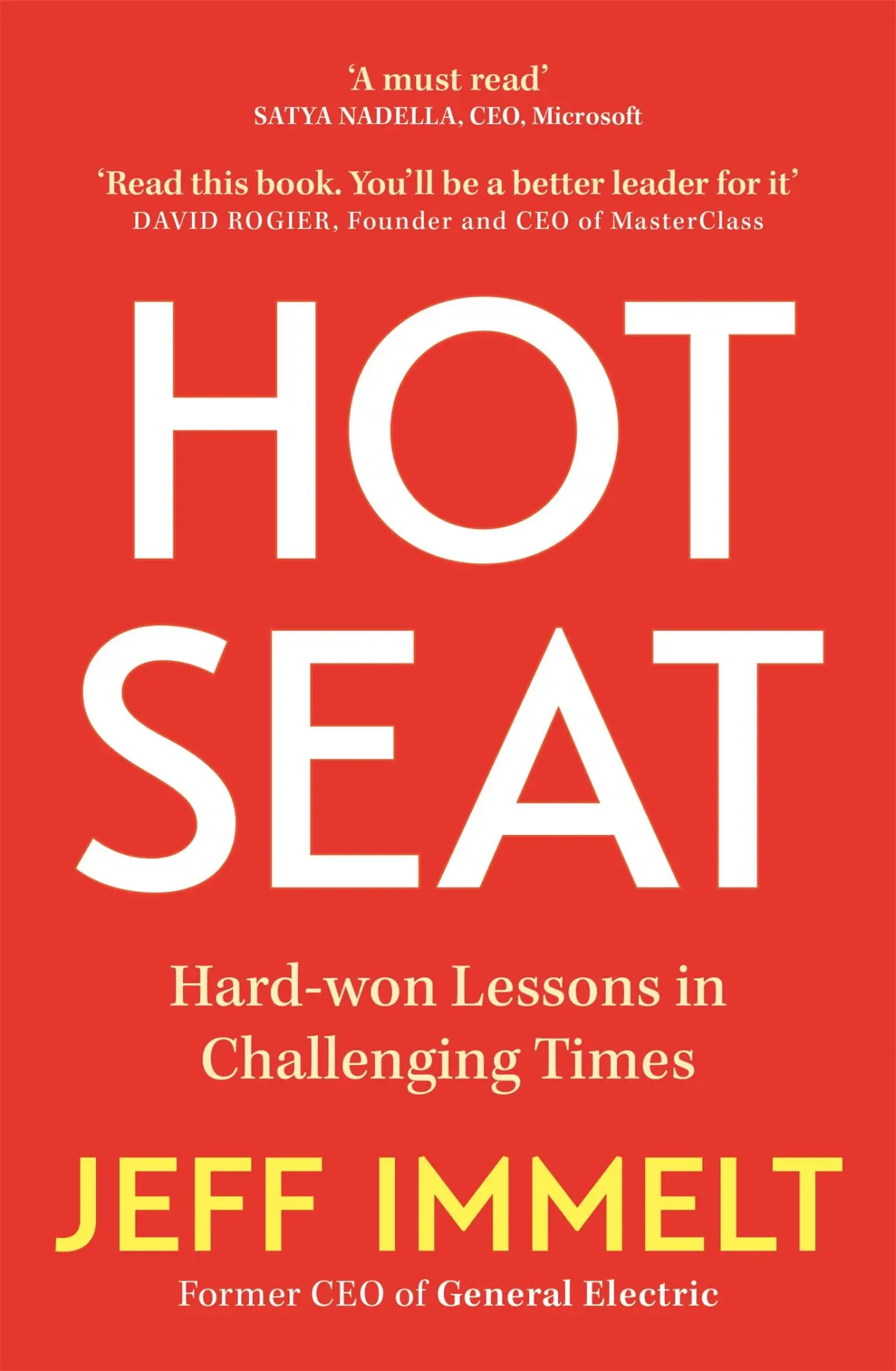 Cover: 9781529358728 | Hot Seat | Jeff Immelt | Taschenbuch | Kartoniert / Broschiert | 2022
