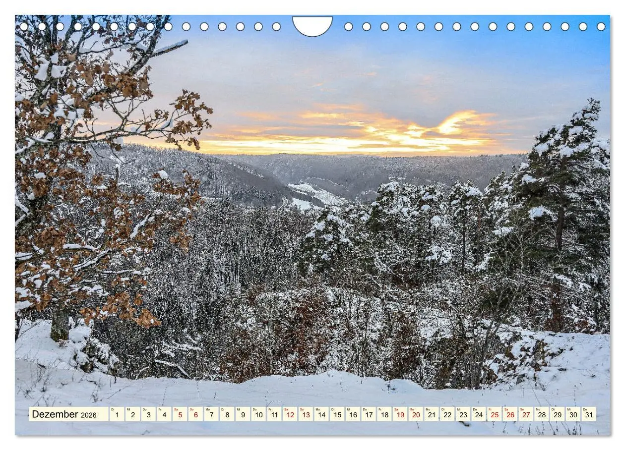 Bild: 9783457578728 | Naturpark Obere Donau (Wandkalender 2026 DIN A4 quer), CALVENDO...
