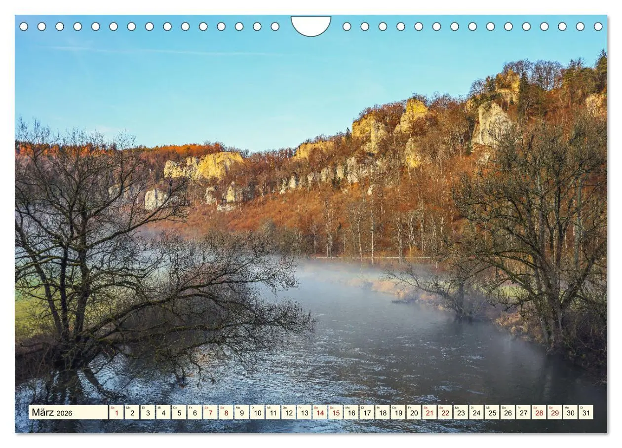 Bild: 9783457578728 | Naturpark Obere Donau (Wandkalender 2026 DIN A4 quer), CALVENDO...