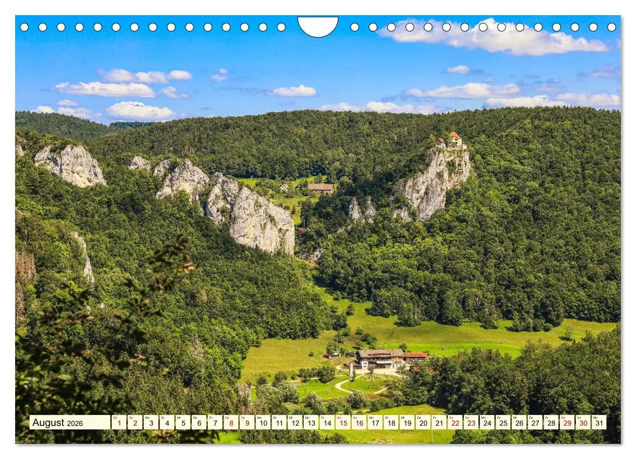 Bild: 9783457578728 | Naturpark Obere Donau (Wandkalender 2026 DIN A4 quer), CALVENDO...