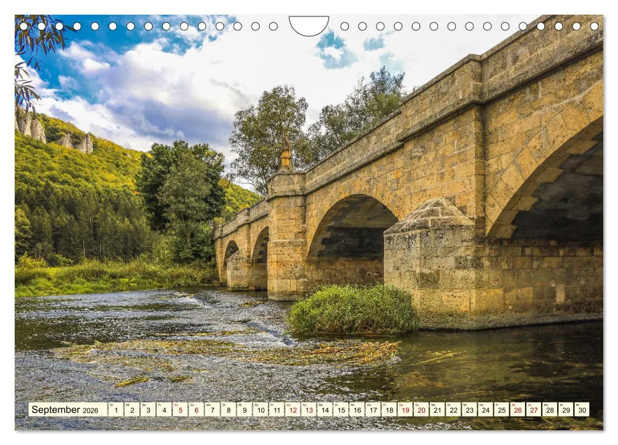 Bild: 9783457578728 | Naturpark Obere Donau (Wandkalender 2026 DIN A4 quer), CALVENDO...