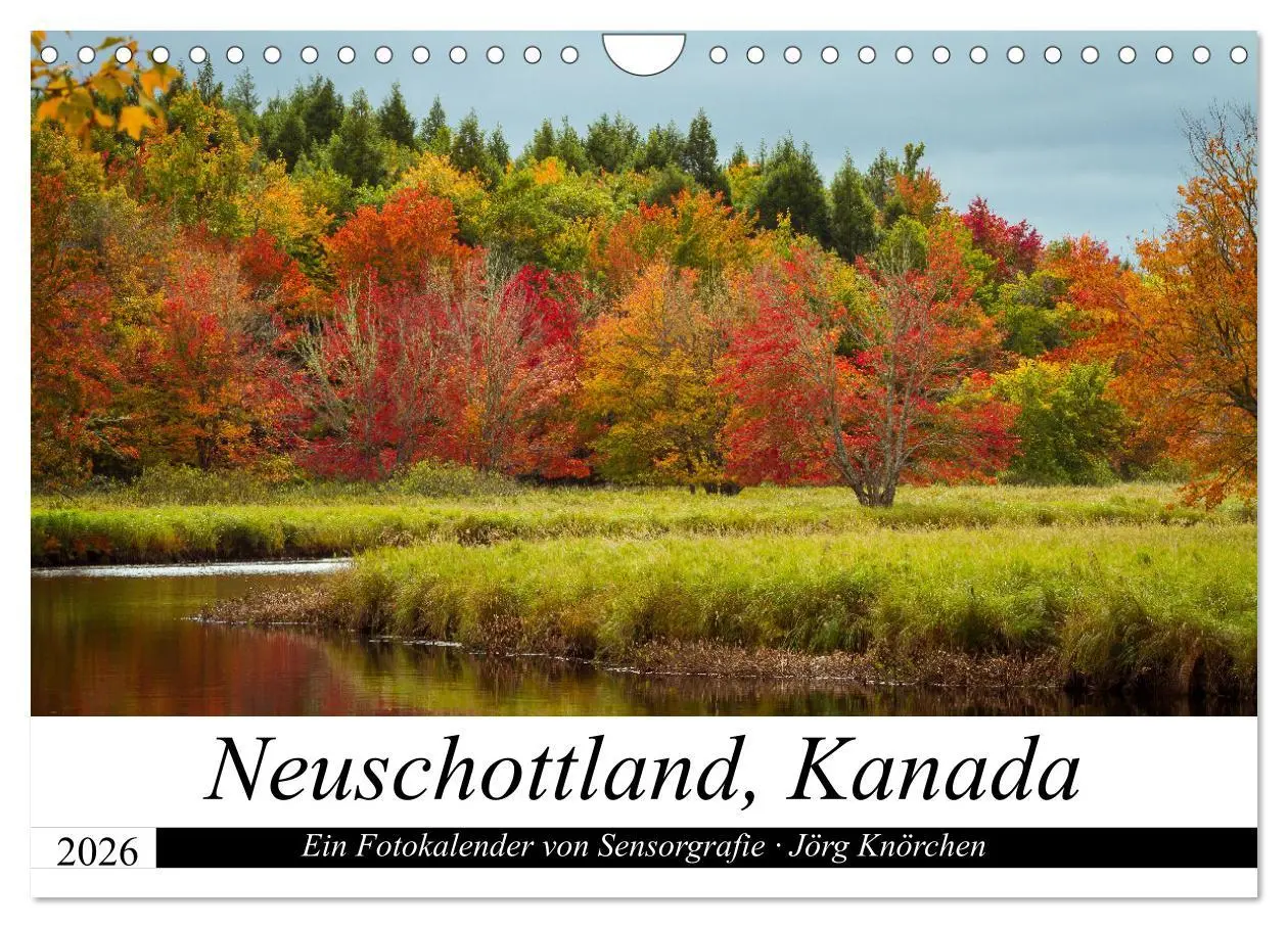 Cover: 9783457648728 | Neuschottland, Kanada (Wandkalender 2026 DIN A4 quer), CALVENDO...