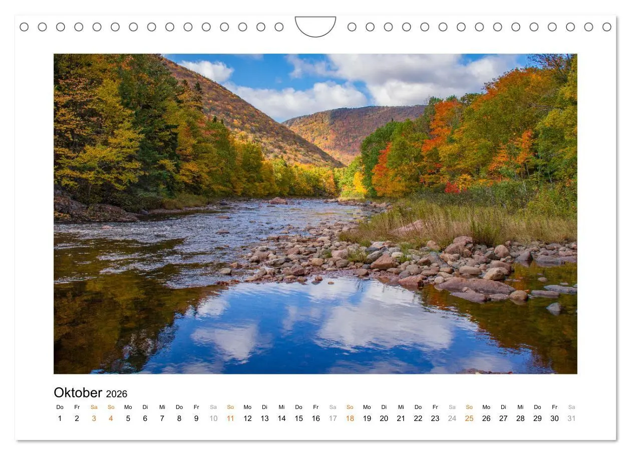 Bild: 9783457648728 | Neuschottland, Kanada (Wandkalender 2026 DIN A4 quer), CALVENDO...