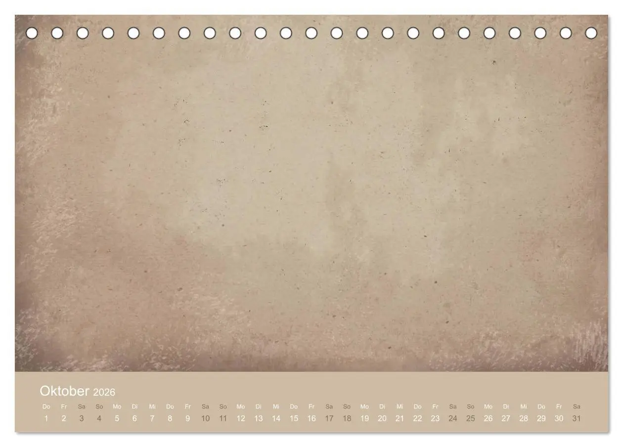 Bild: 9783457718728 | Vintage DIY Bastel-Kalender (Tischkalender 2026 DIN A5 quer),...