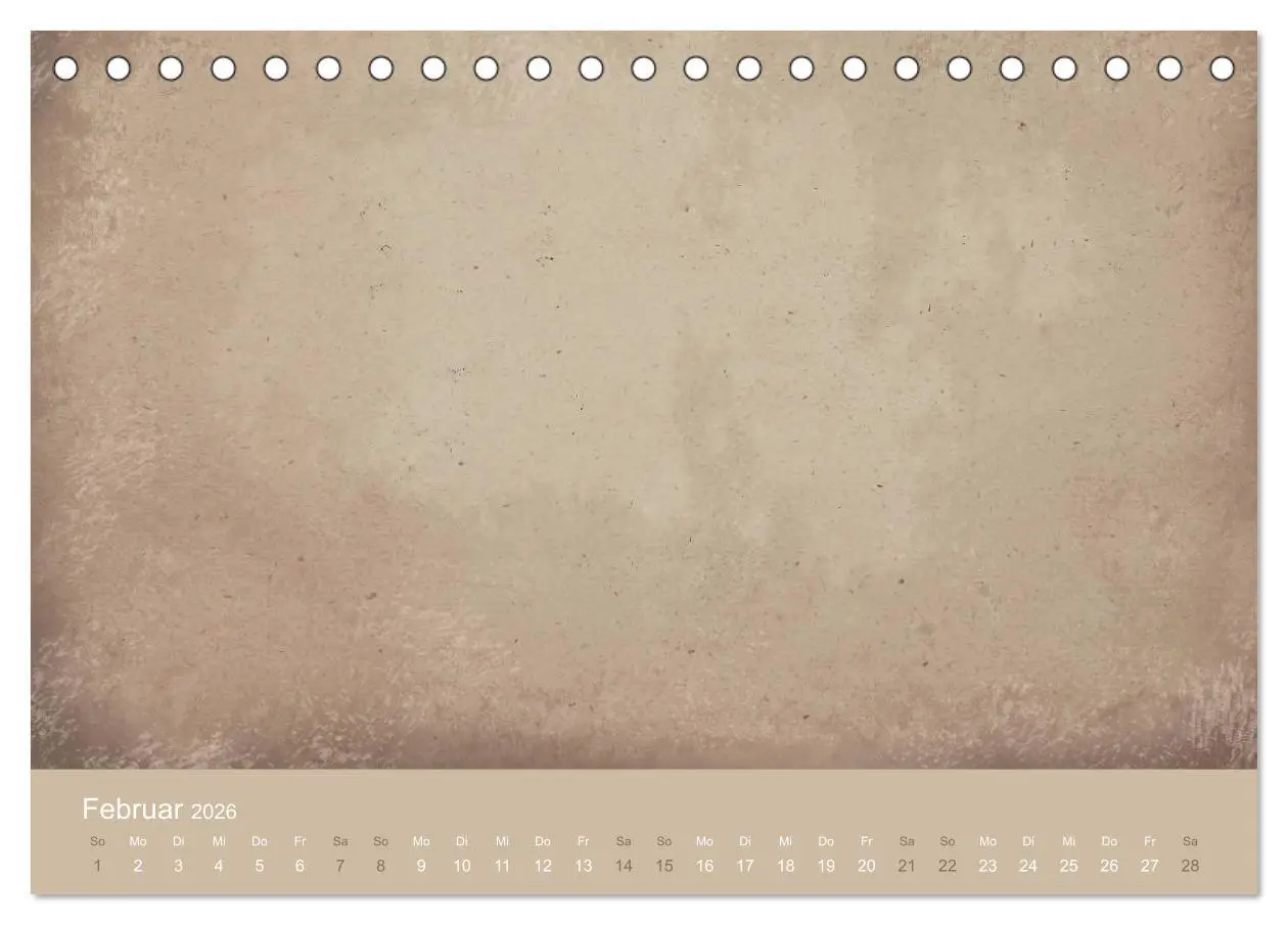 Bild: 9783457718728 | Vintage DIY Bastel-Kalender (Tischkalender 2026 DIN A5 quer),...
