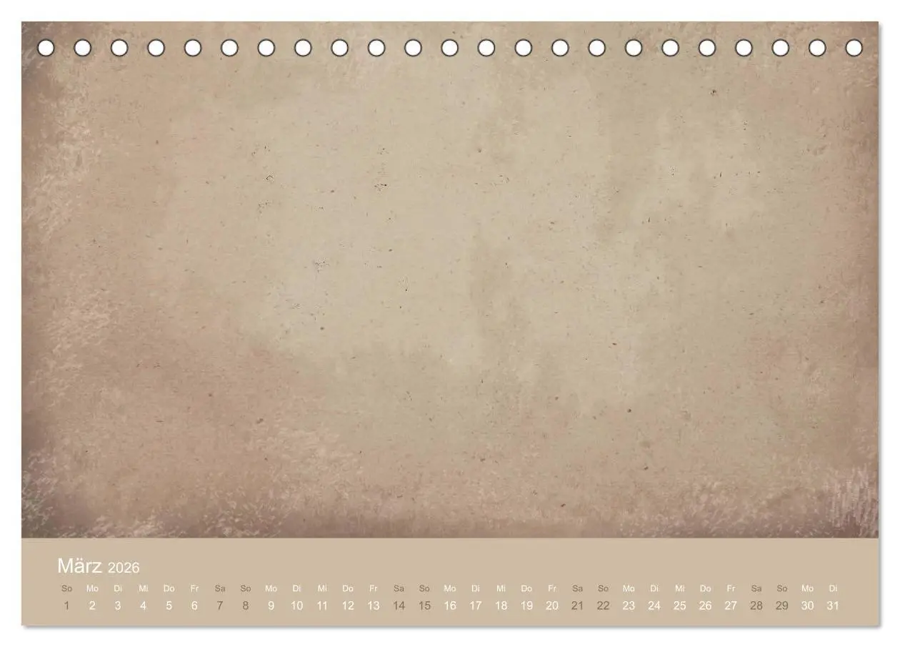 Bild: 9783457718728 | Vintage DIY Bastel-Kalender (Tischkalender 2026 DIN A5 quer),...