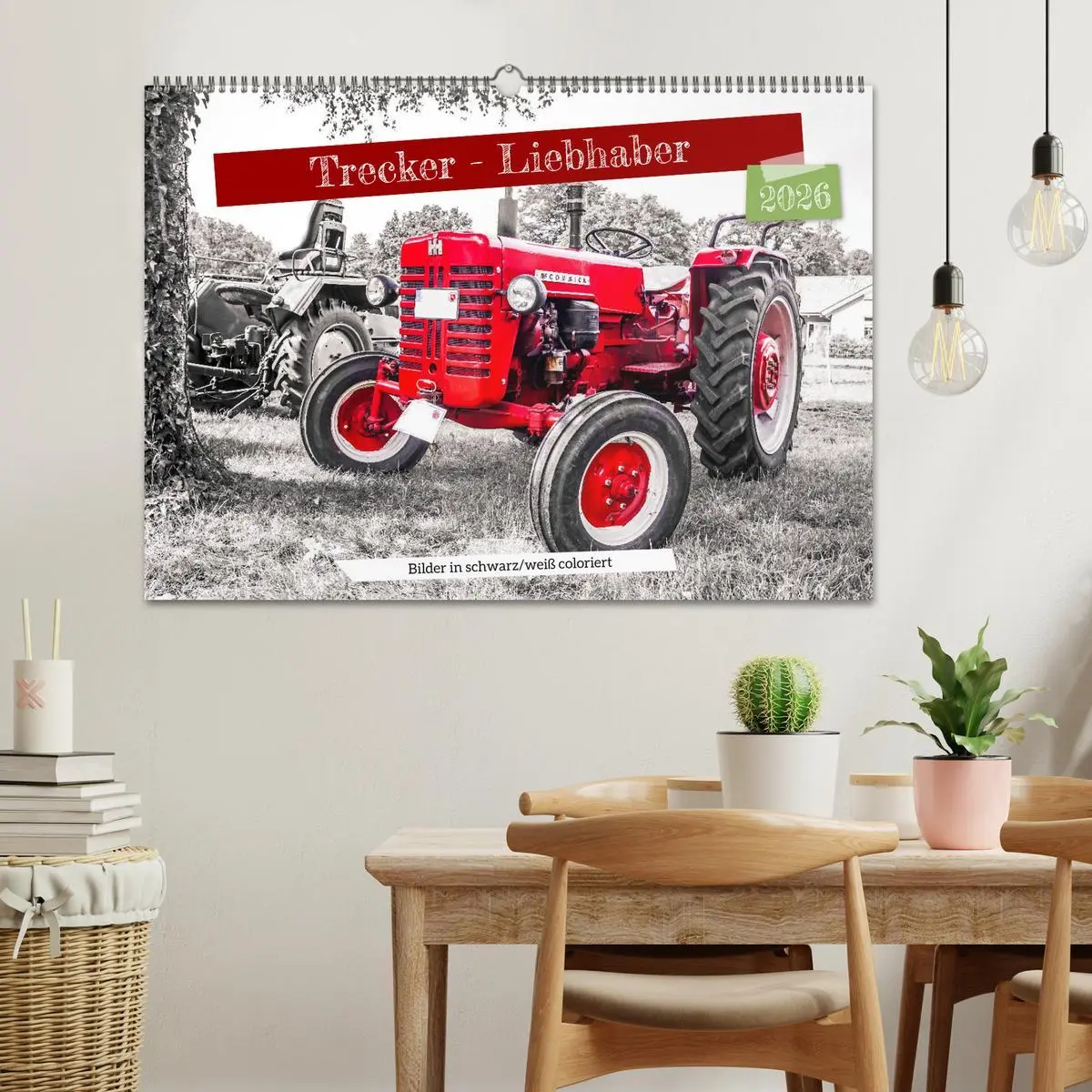 Bild: 9783457888728 | Trecker-Liebhaber (Wandkalender 2026 DIN A2 quer), CALVENDO...