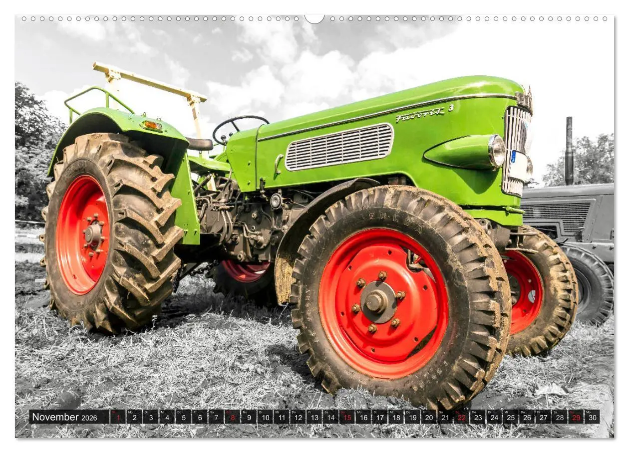 Bild: 9783457888728 | Trecker-Liebhaber (Wandkalender 2026 DIN A2 quer), CALVENDO...