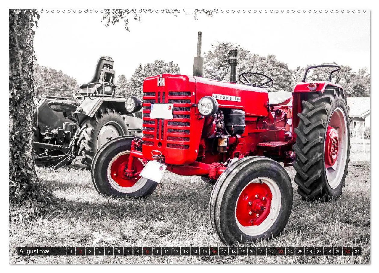 Bild: 9783457888728 | Trecker-Liebhaber (Wandkalender 2026 DIN A2 quer), CALVENDO...