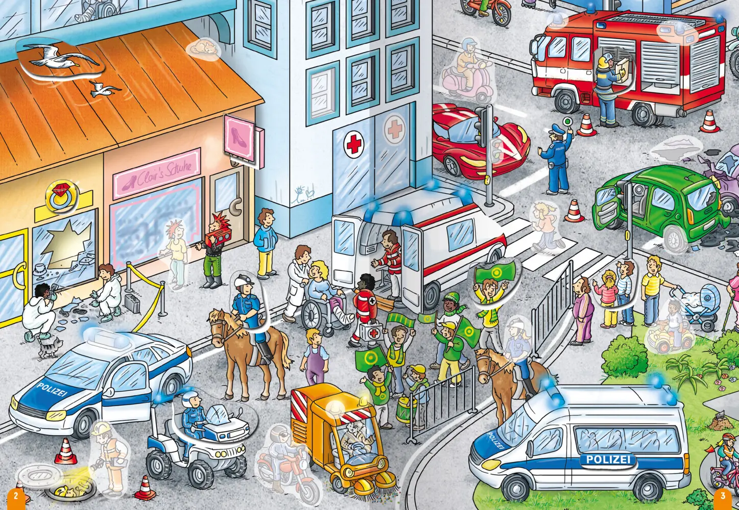 Bild: 9783473488728 | Wimmeln, Rätseln, Stickern: Fahrzeuge | Stefan Lohr | Broschüre | 2025