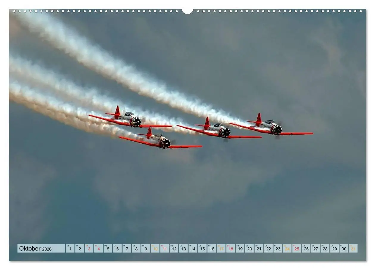 Bild: 9783516048728 | Flugschau - frei sein (Wandkalender 2026 DIN A2 quer), CALVENDO...