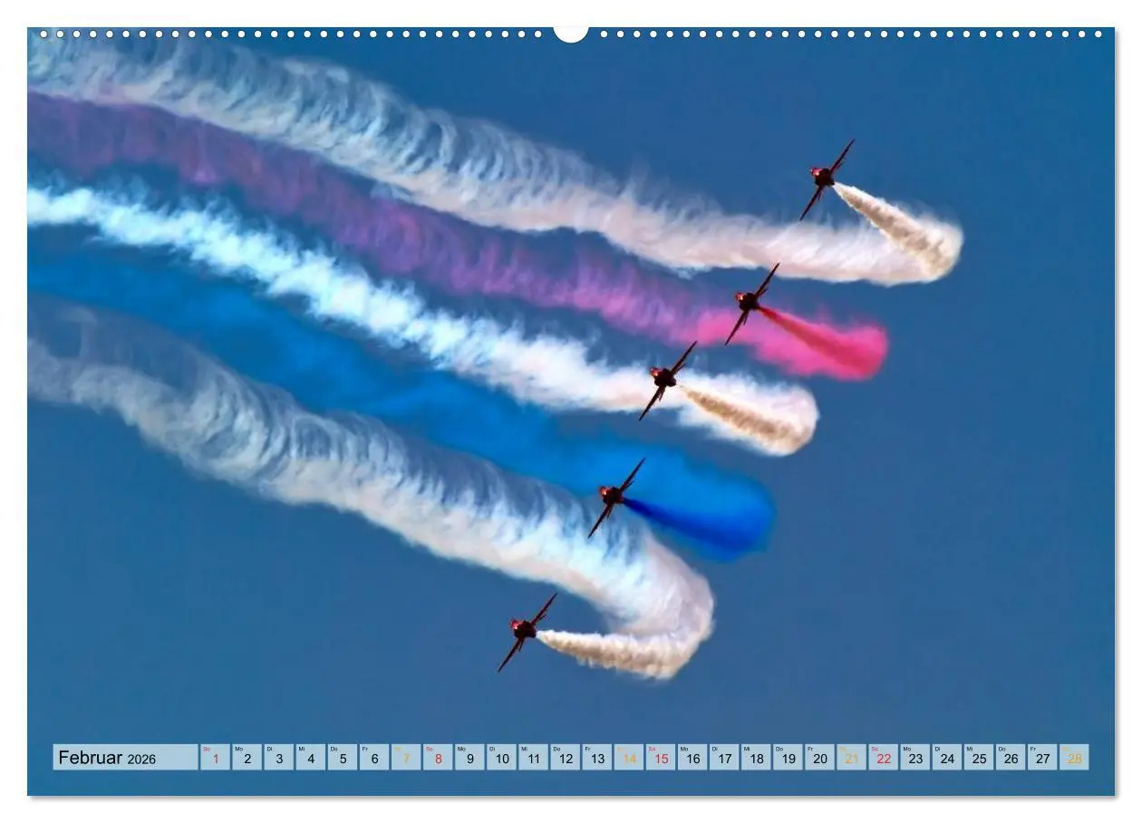 Bild: 9783516048728 | Flugschau - frei sein (Wandkalender 2026 DIN A2 quer), CALVENDO...