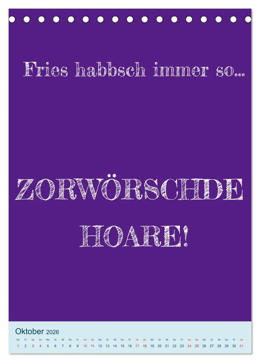 Bild: 9783516358728 | Humorvoller Mundartkalender Sachsen (Tischkalender 2026 DIN A5...