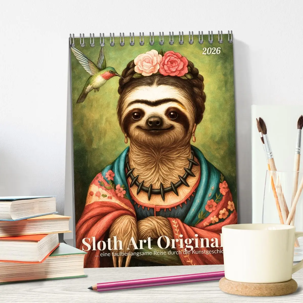 Bild: 9783516598728 | Sloth Art Originals ... eine faultierlangsame Reise durch die...