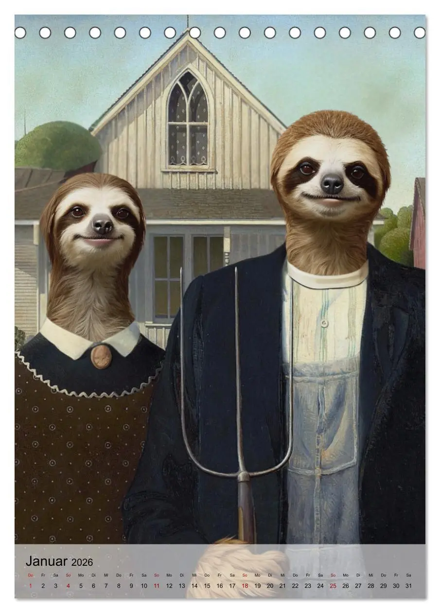 Bild: 9783516598728 | Sloth Art Originals ... eine faultierlangsame Reise durch die...