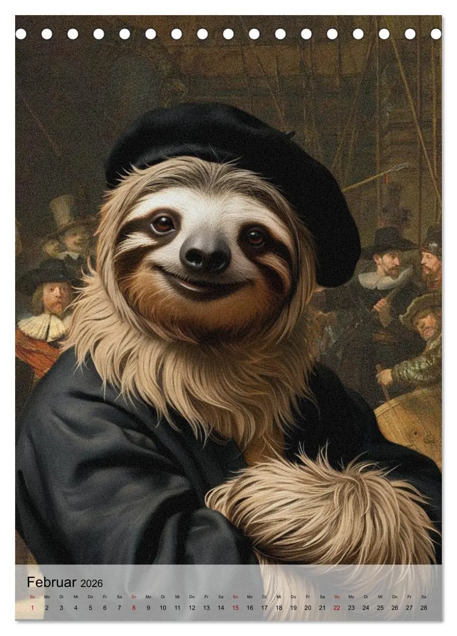 Bild: 9783516598728 | Sloth Art Originals ... eine faultierlangsame Reise durch die...
