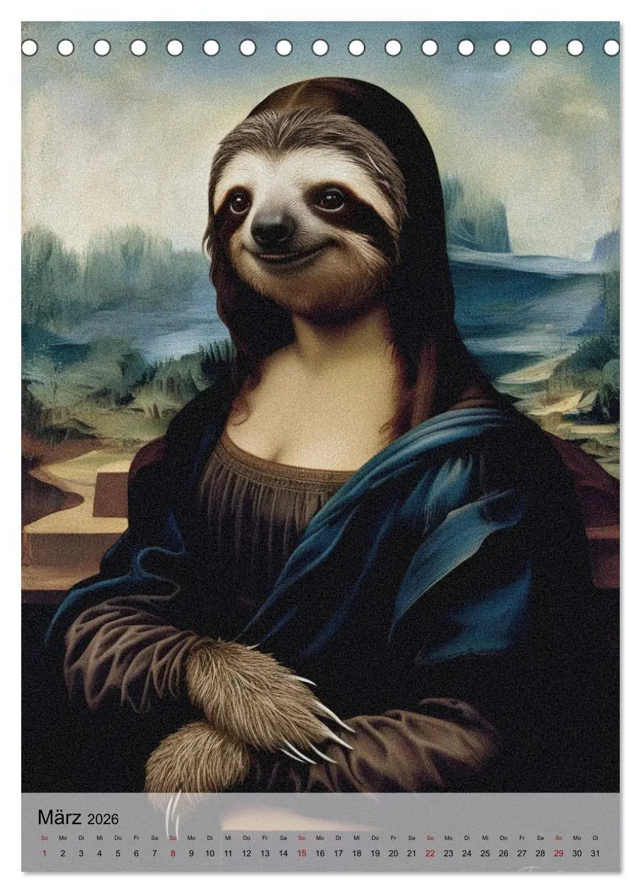 Bild: 9783516598728 | Sloth Art Originals ... eine faultierlangsame Reise durch die...