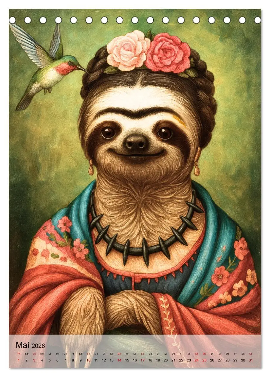 Bild: 9783516598728 | Sloth Art Originals ... eine faultierlangsame Reise durch die...