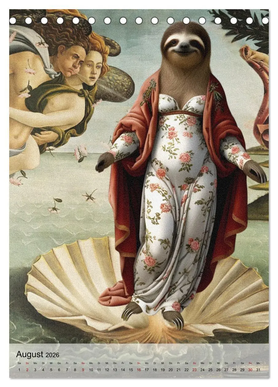 Bild: 9783516598728 | Sloth Art Originals ... eine faultierlangsame Reise durch die...