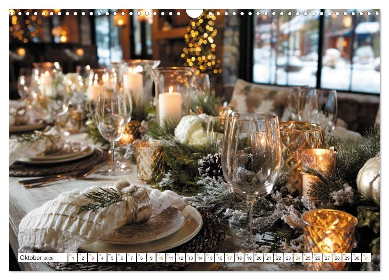 Bild: 9783516738728 | Kulinarische Eleganz (Wandkalender 2026 DIN A3 quer), CALVENDO...