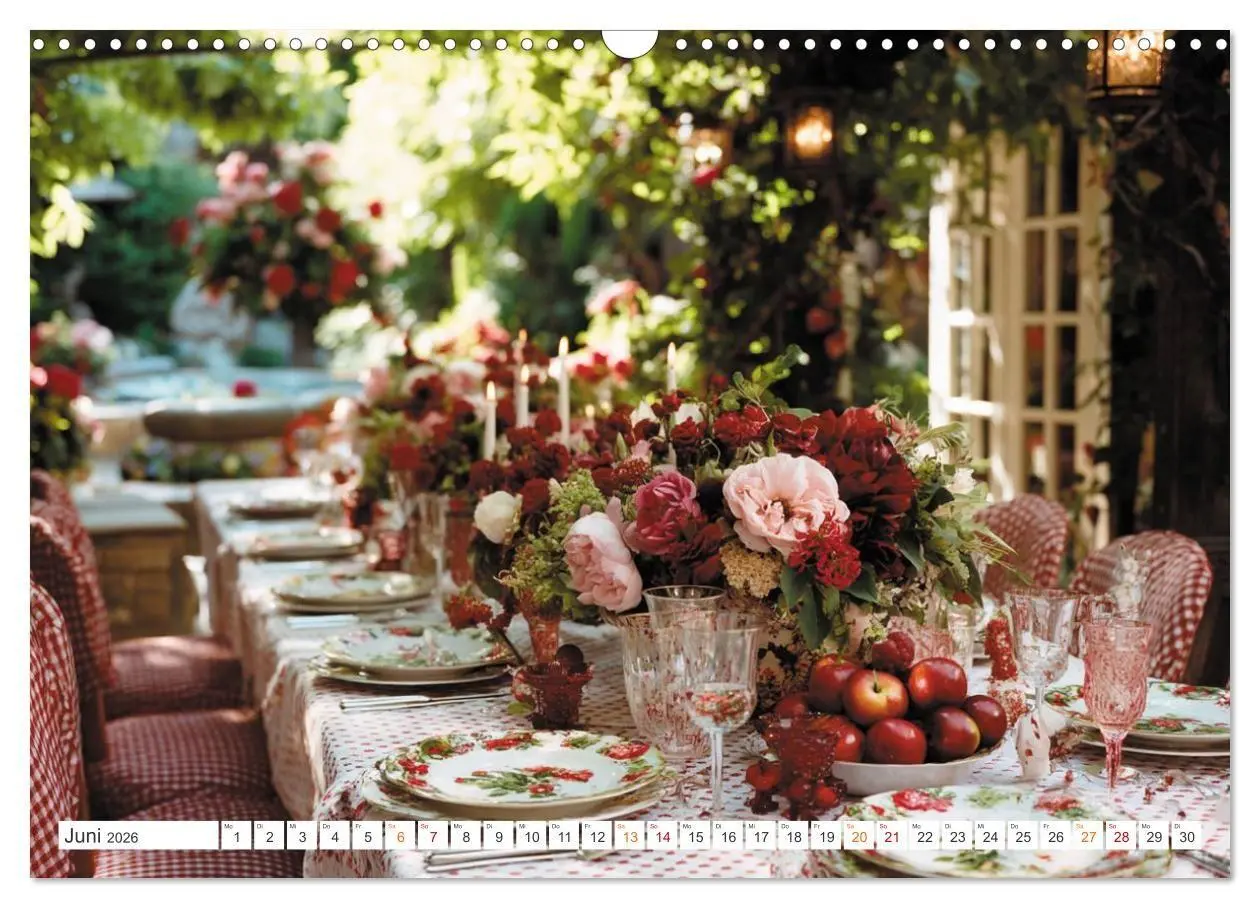 Bild: 9783516738728 | Kulinarische Eleganz (Wandkalender 2026 DIN A3 quer), CALVENDO...