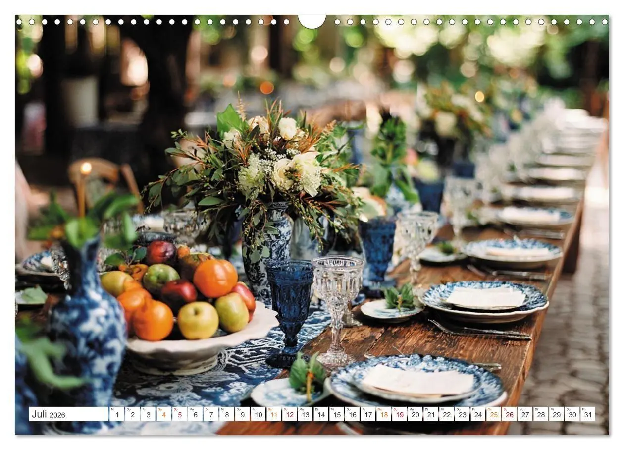 Bild: 9783516738728 | Kulinarische Eleganz (Wandkalender 2026 DIN A3 quer), CALVENDO...