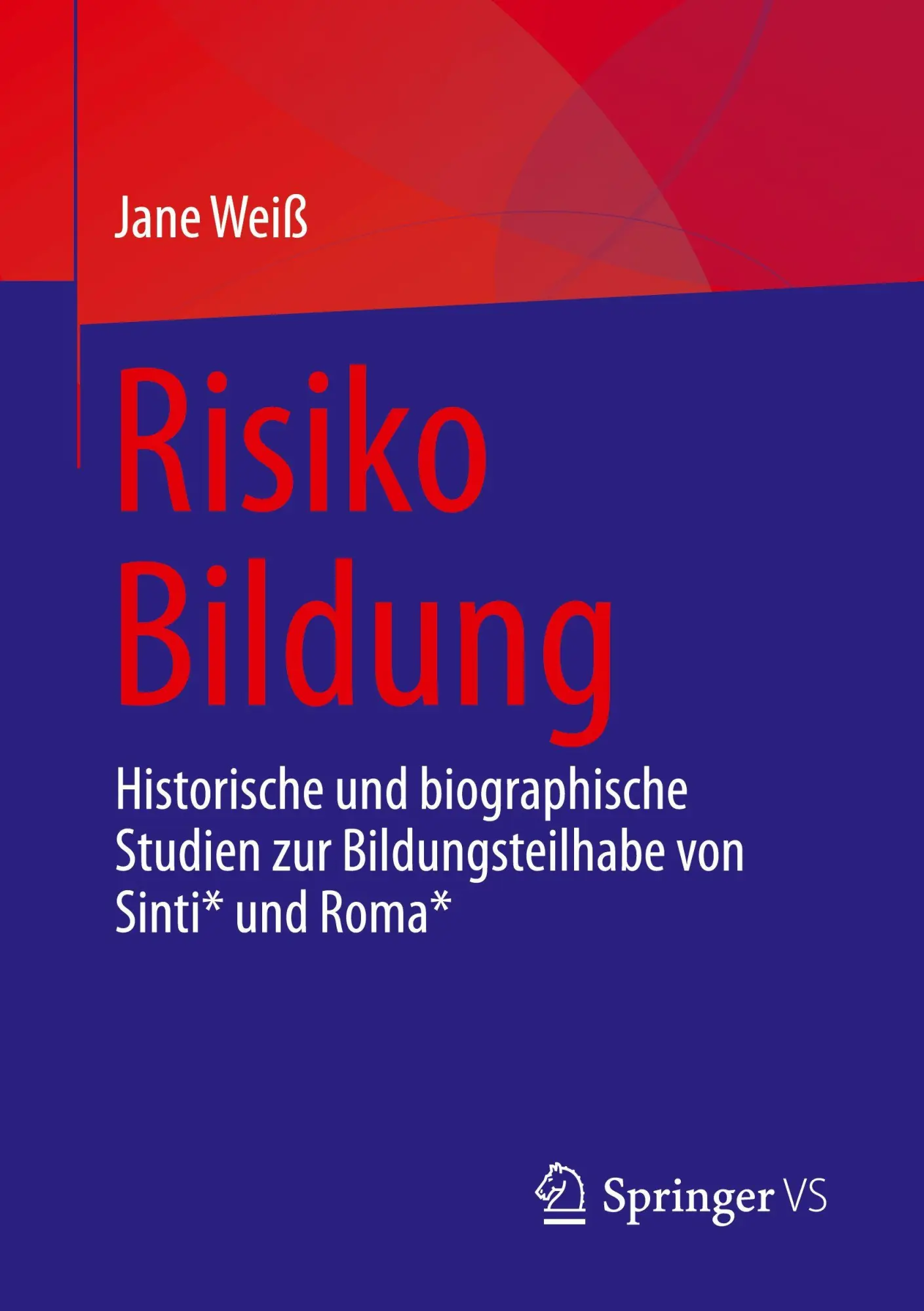 Cover: 9783658478728 | Risiko Bildung | Jane Weiß | Taschenbuch | vi | Deutsch | 2025