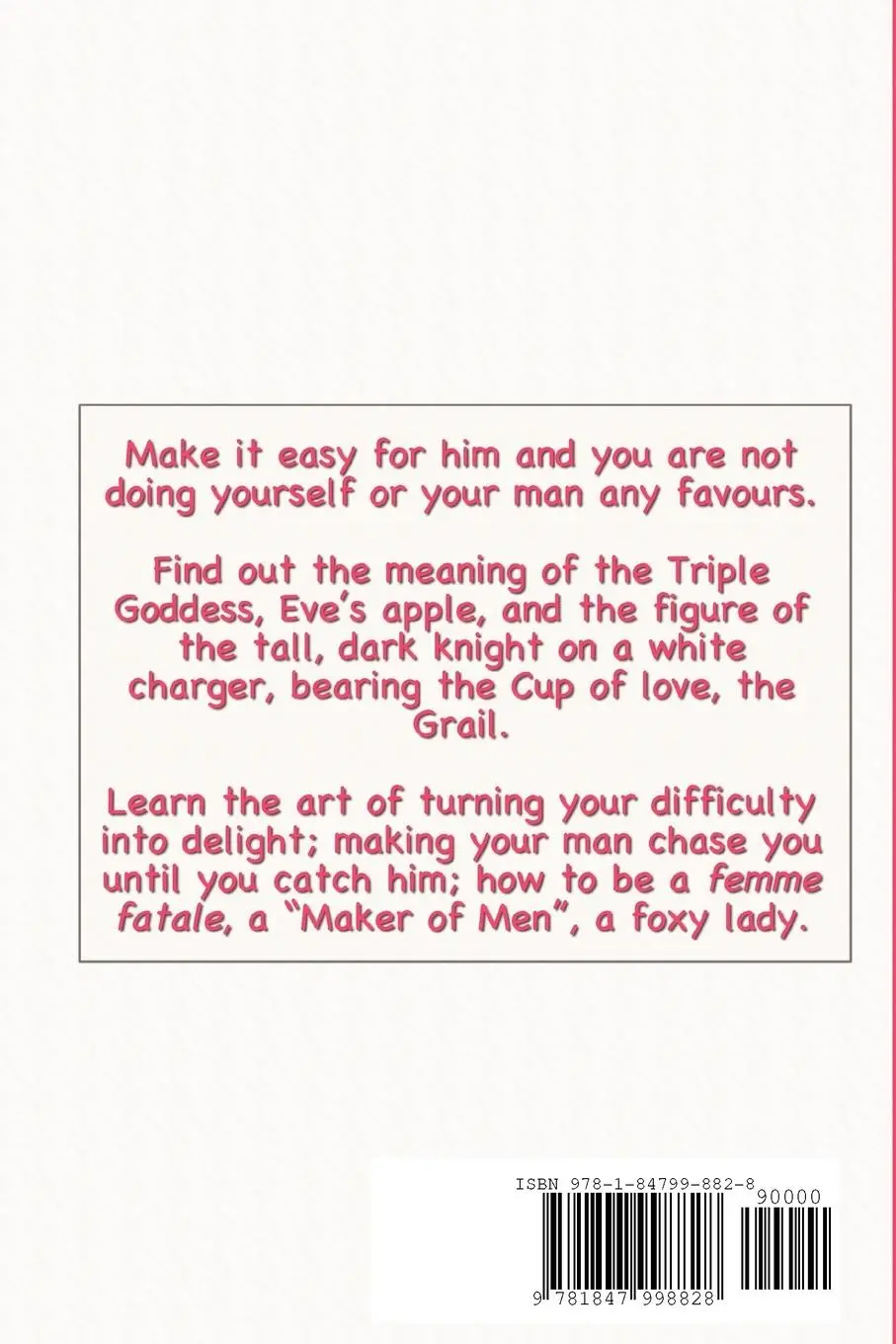 Rückseite: 9781847998828 | The Wise Woman's Guide To Seduction, Sex And True Love | Angelis