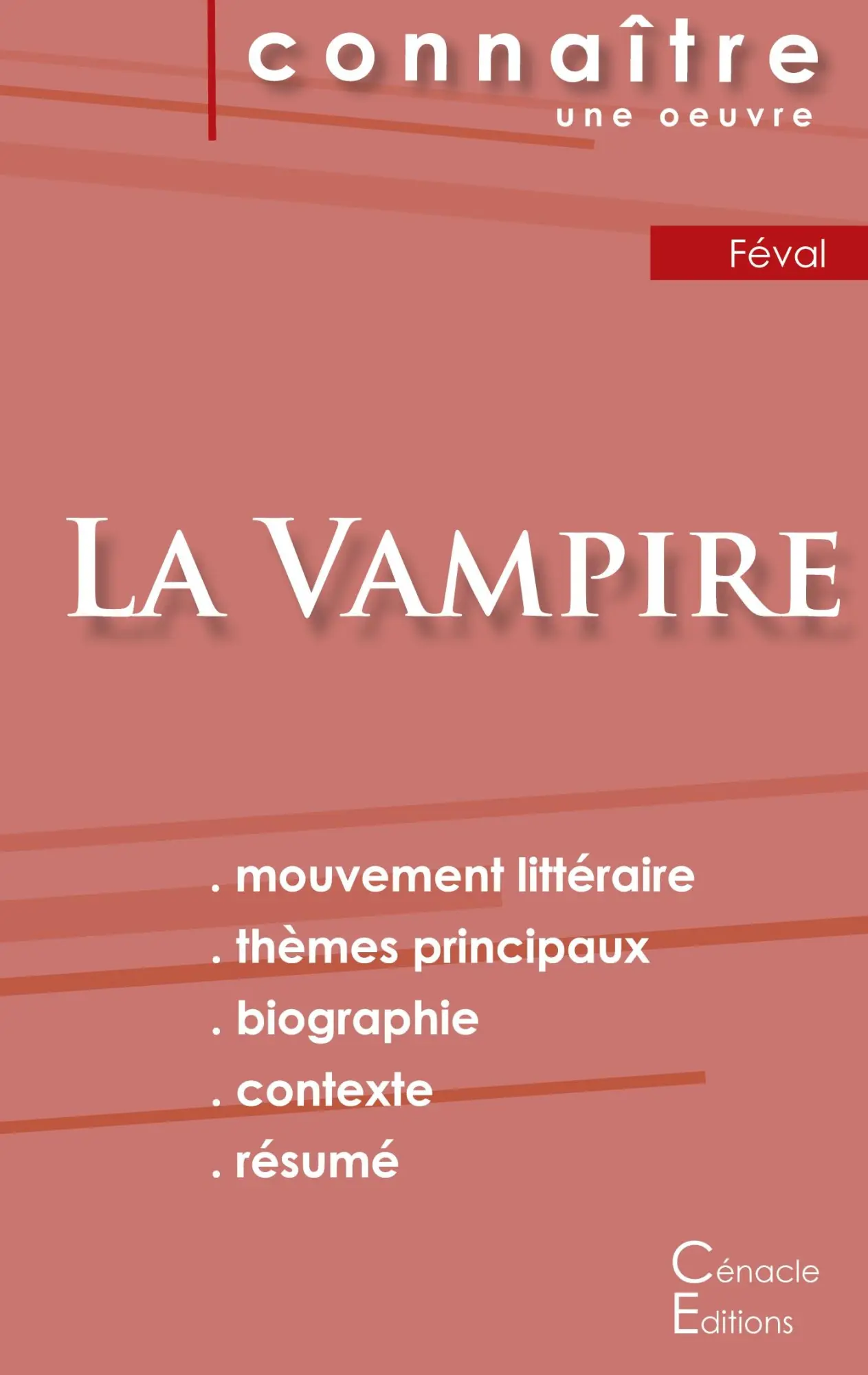 Cover: 9782367888828 | Fiche de lecture La Vampire de Paul Féval (Analyse littéraire de...