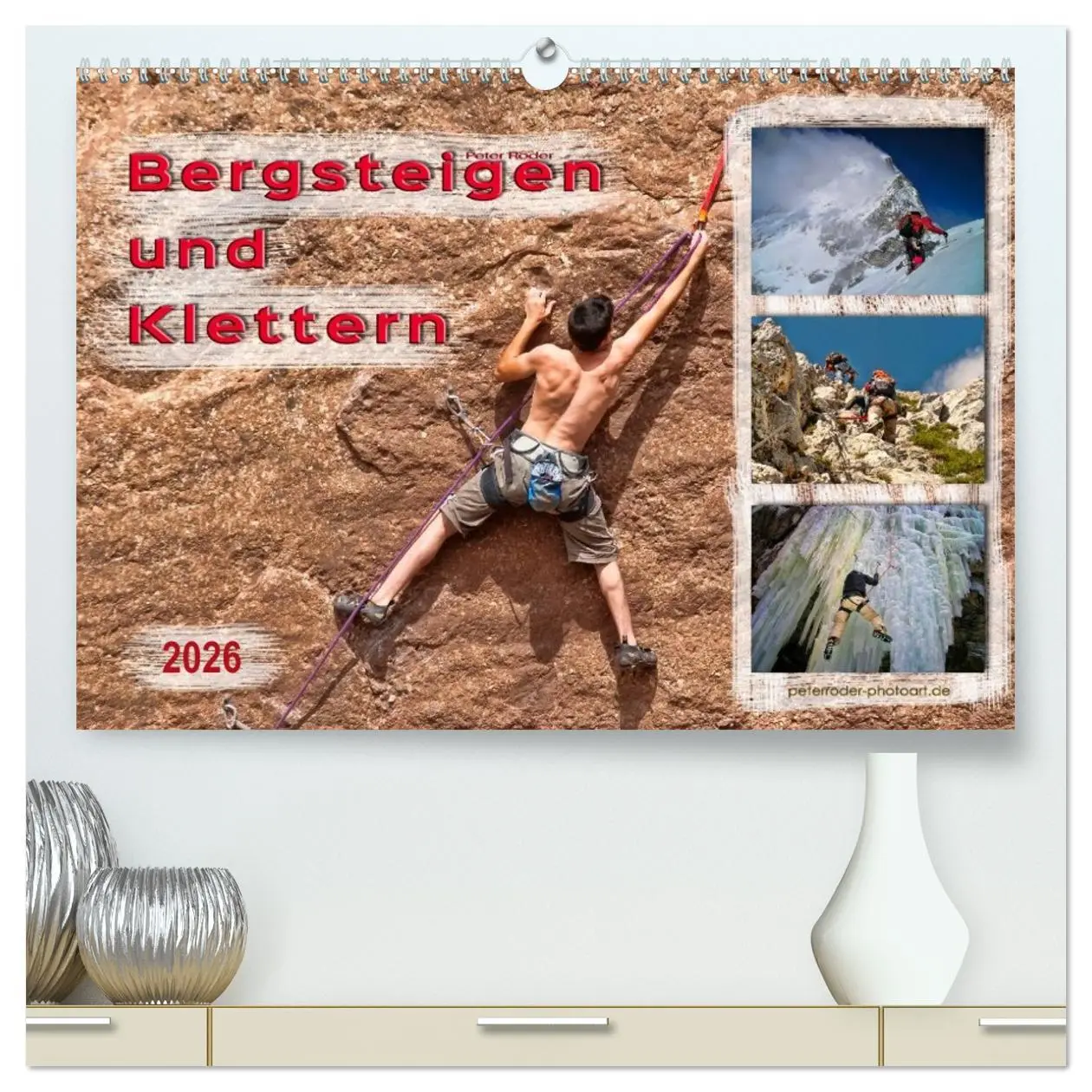 Cover: 9783457948828 | Bergsteigen und Klettern (hochwertiger Premium Wandkalender 2026...