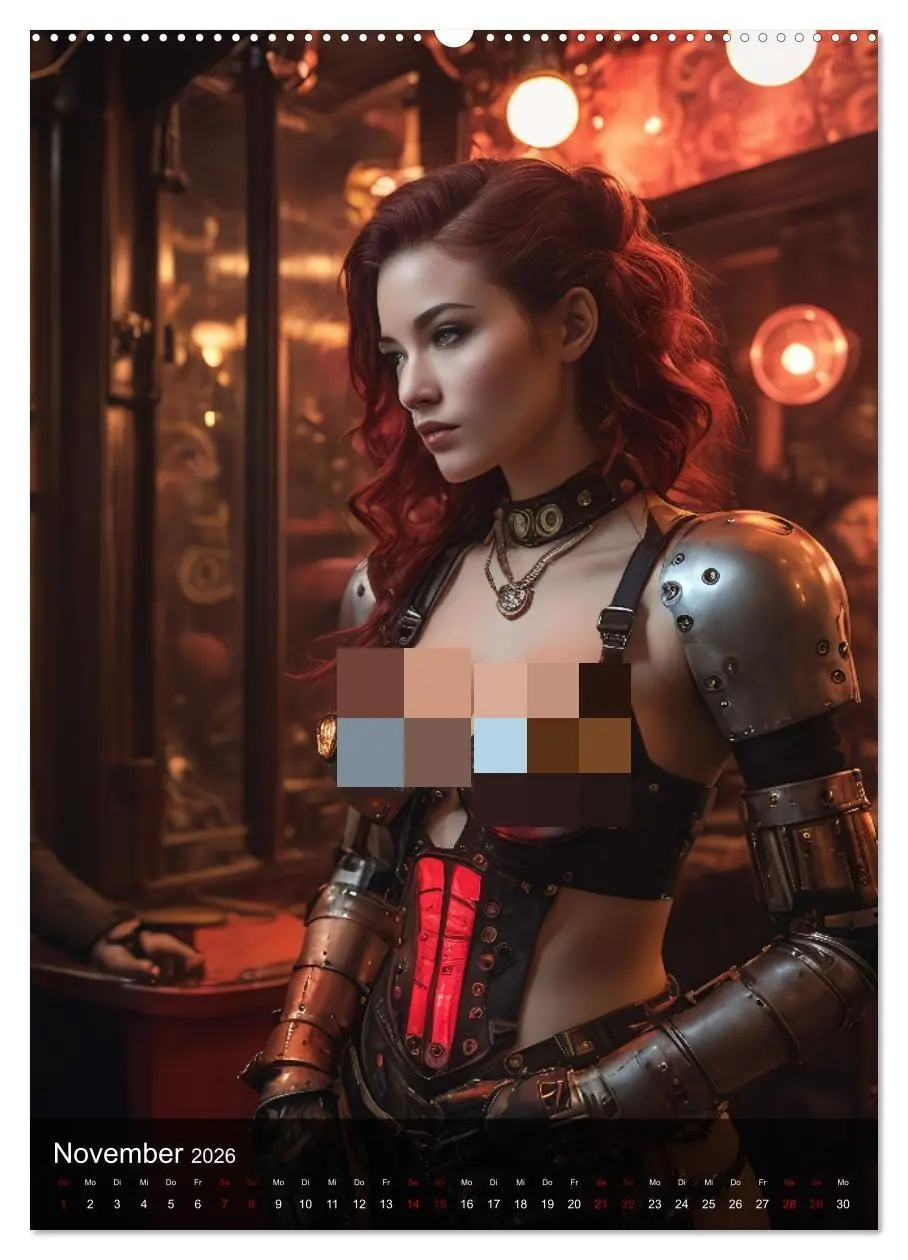 Bild: 9783516278828 | Steampunk - Stadtleben - Rotlichtviertel (Wandkalender 2026 DIN A2...