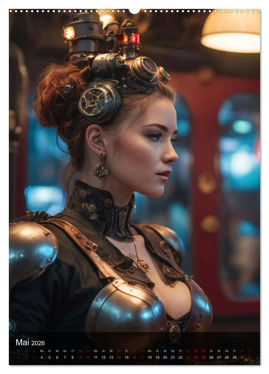 Bild: 9783516278828 | Steampunk - Stadtleben - Rotlichtviertel (Wandkalender 2026 DIN A2...