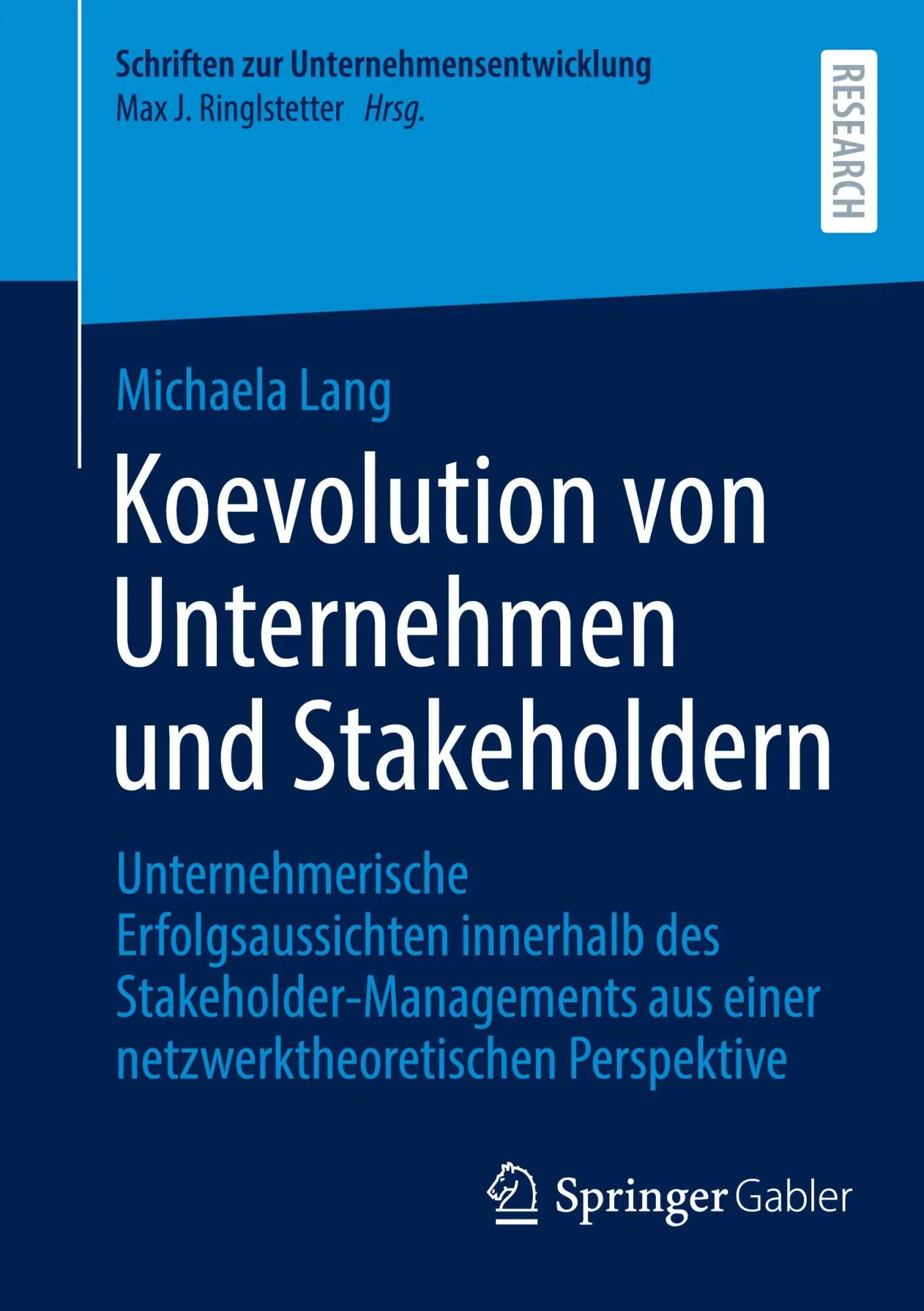 Cover: 9783658468828 | Koevolution von Unternehmen und Stakeholdern | Michaela Lang | Buch