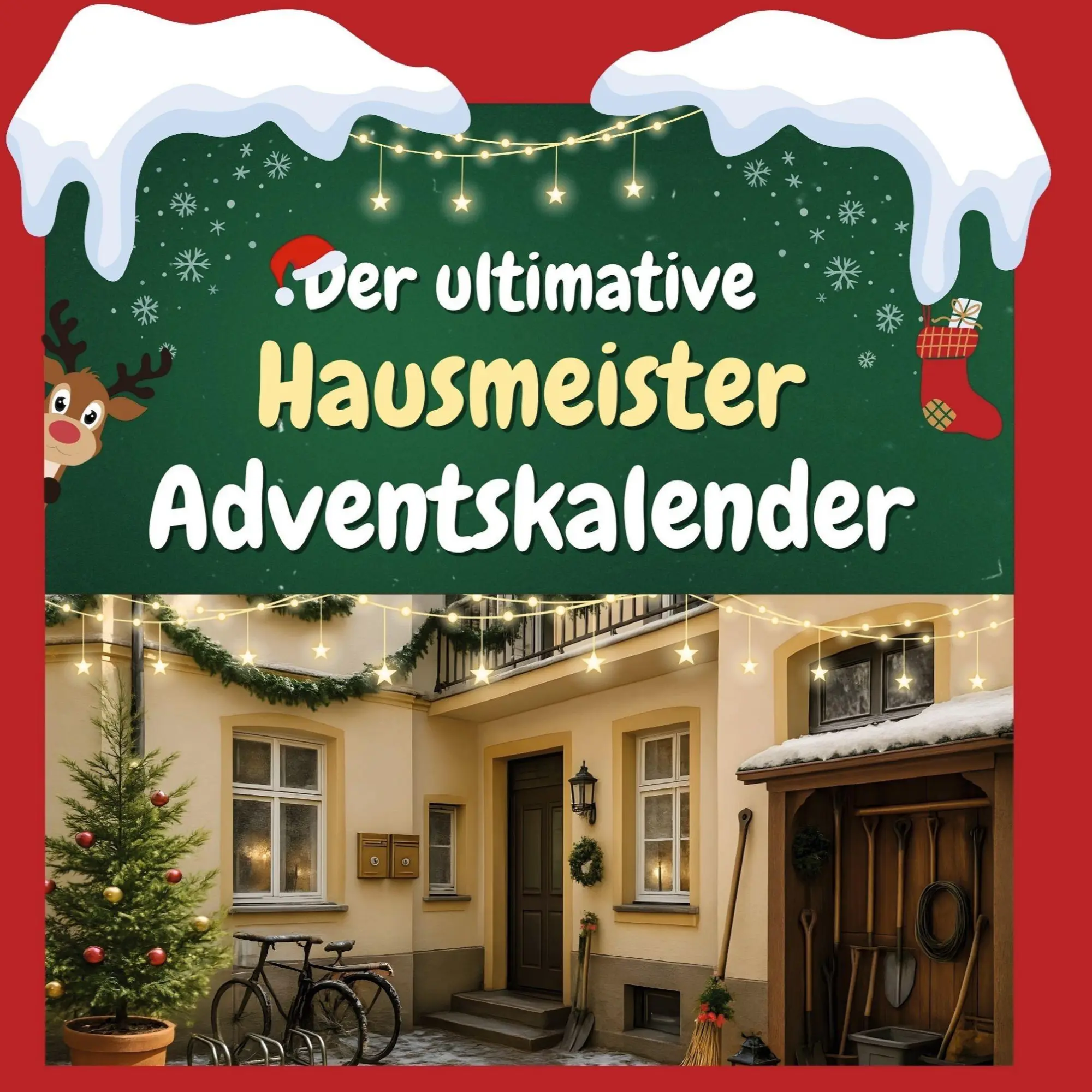 Cover: 9783695308828 | Der ultimative Hausmeister-Adventskalender | Jakob Hoffmann | Buch