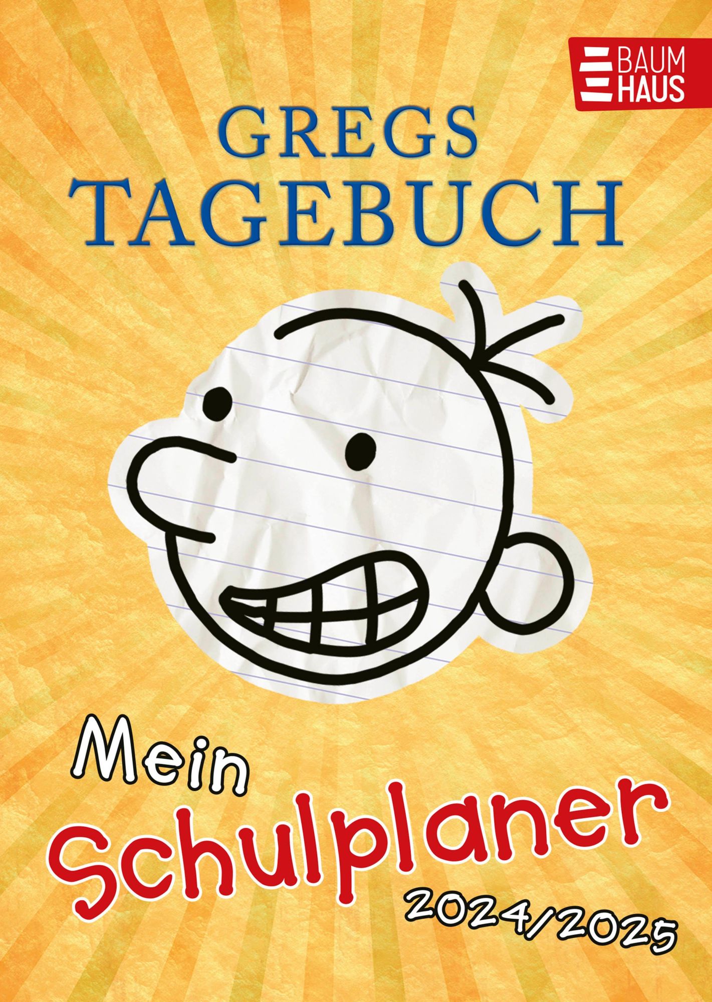 Cover: 9783833908828 | Gregs Tagebuch - Mein Schulplaner 2024/2025 | Jeff Kinney | Buch