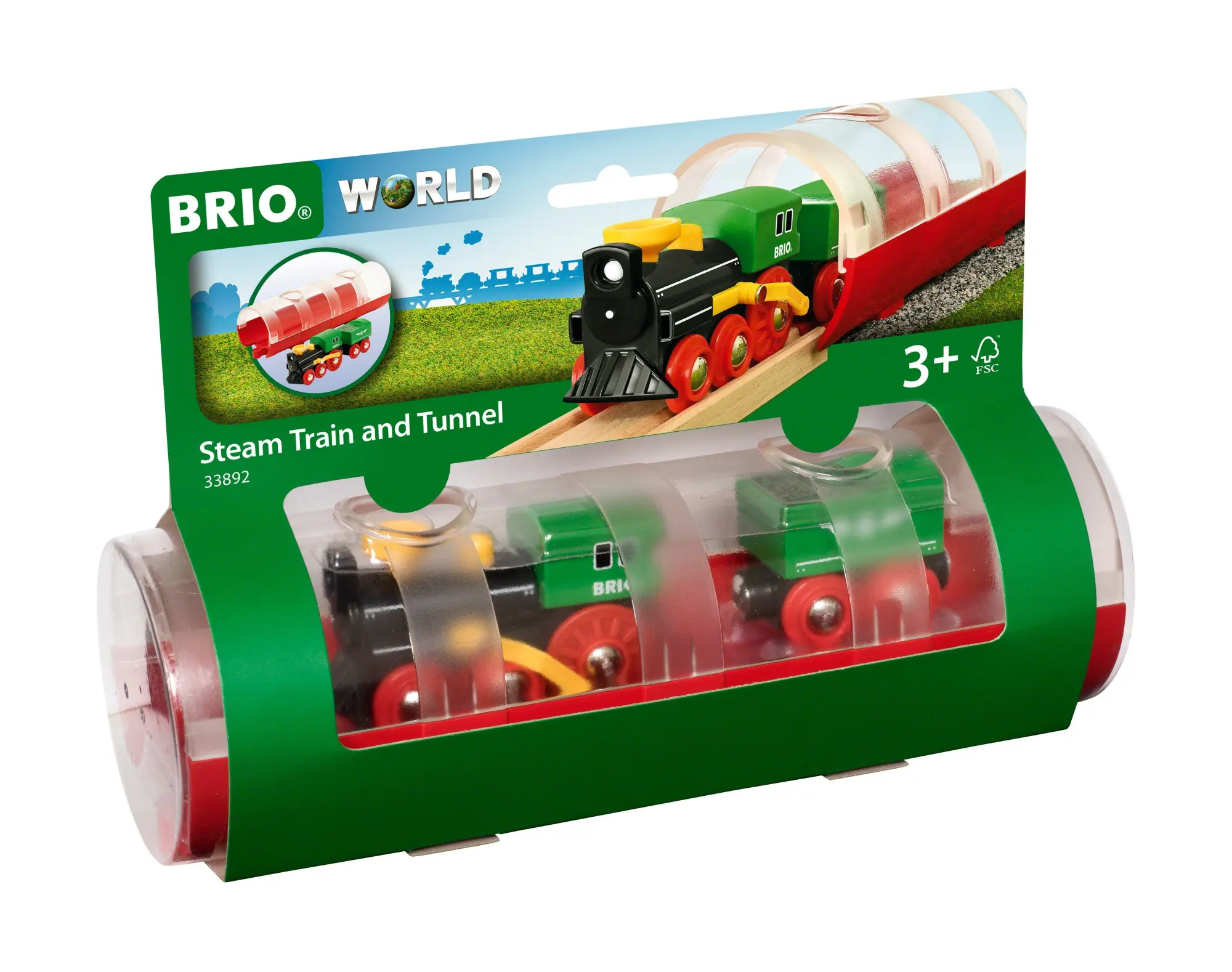Cover: 7312350338928 | BRIO World - Tunnel Box Dampflokzug | Spiel | Spiel | Deutsch | 2019