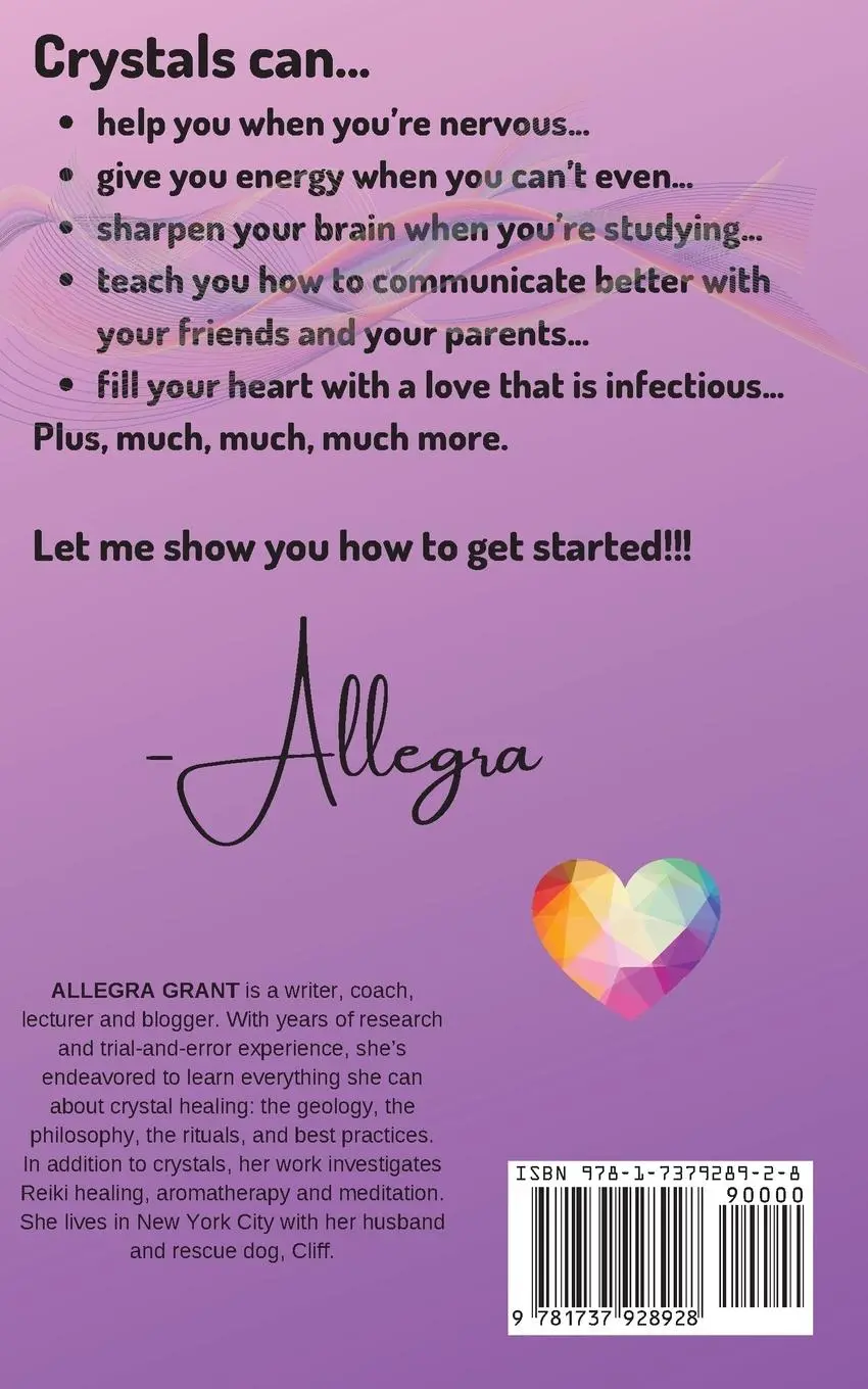 Rückseite: 9781737928928 | Crystals and Gemstones for Kids and Teens | Allegra Grant | Buch