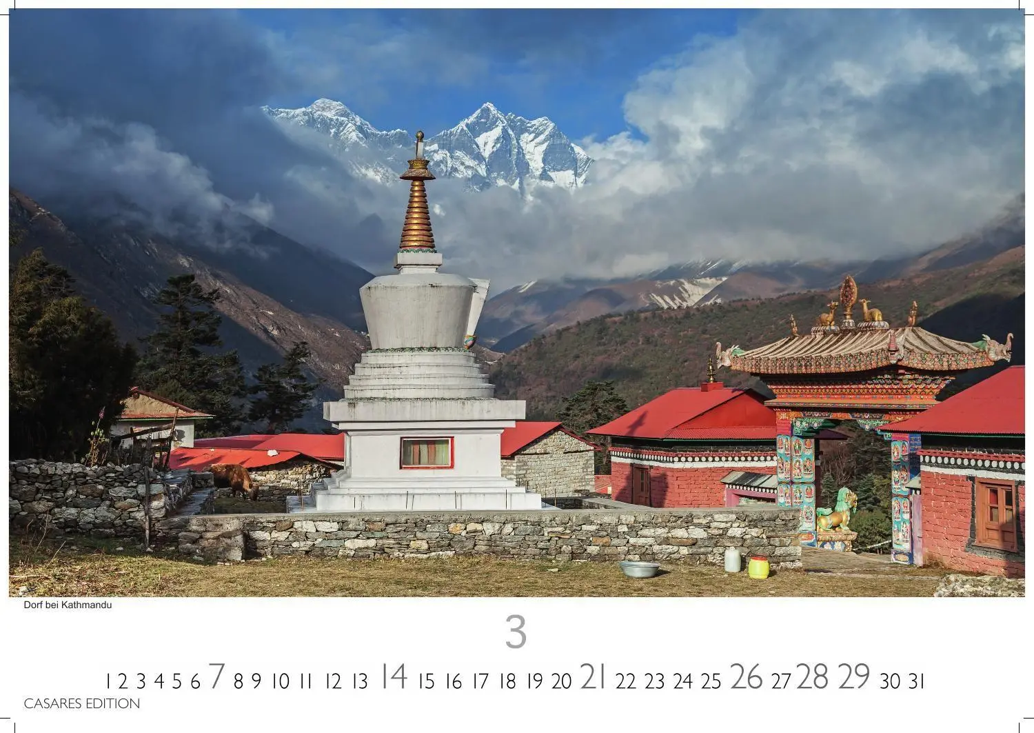 Bild: 9781835248928 | Nepal Kalender 2027 - Wandkalender Fotokalender Asien 24x35cm -...