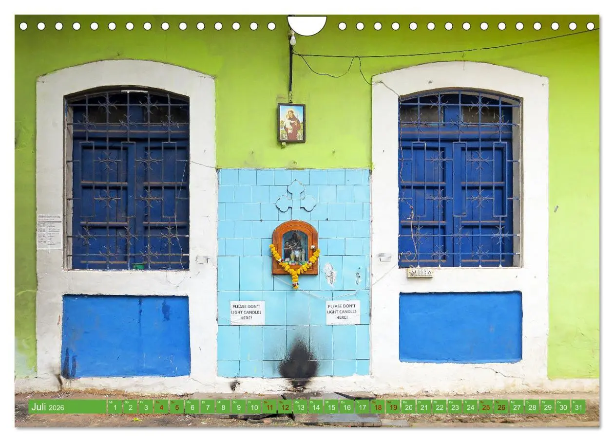 Bild: 9783457318928 | Indien - Das christliche Goa (Wandkalender 2026 DIN A4 quer),...