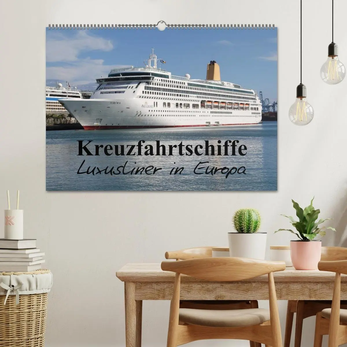 Bild: 9783594248928 | Kreuzfahrtschiffe in Europa (Wandkalender 2027 DIN A2 quer),...