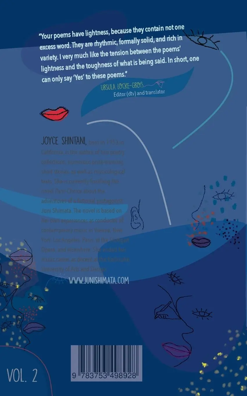 Rückseite: 9783753498928 | Becomings | Poems | Joyce Shintani | Taschenbuch | Englisch | 2021