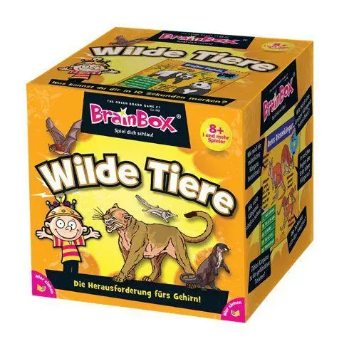 Cover: 5025822949028 | BrainBox - Wilde Tiere | BrainBox | Spiel | Karten | 2094902 | Deutsch