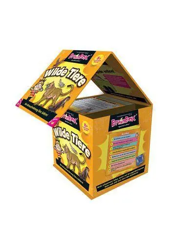 Bild: 5025822949028 | BrainBox - Wilde Tiere | BrainBox | Spiel | Karten | 2094902 | Deutsch
