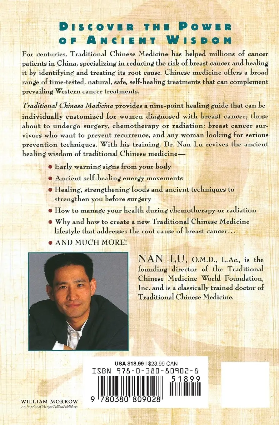 Rückseite: 9780380809028 | TCM | A Woman's Guide to Healing From Breast Cancer | Nan Lu | Buch