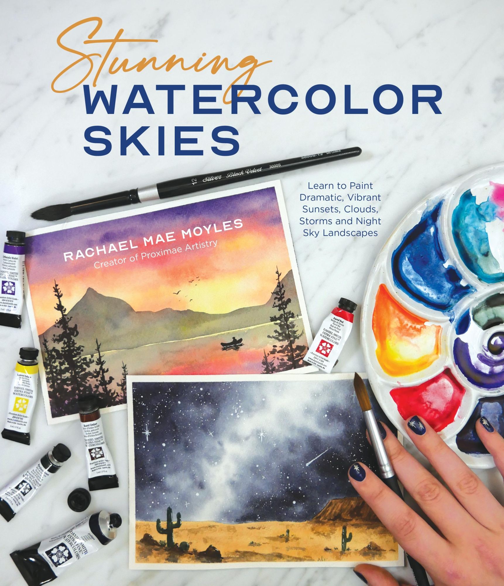 Cover: 9781645679028 | Stunning Watercolor Skies | Rachael Mae Moyles | Taschenbuch | 2023